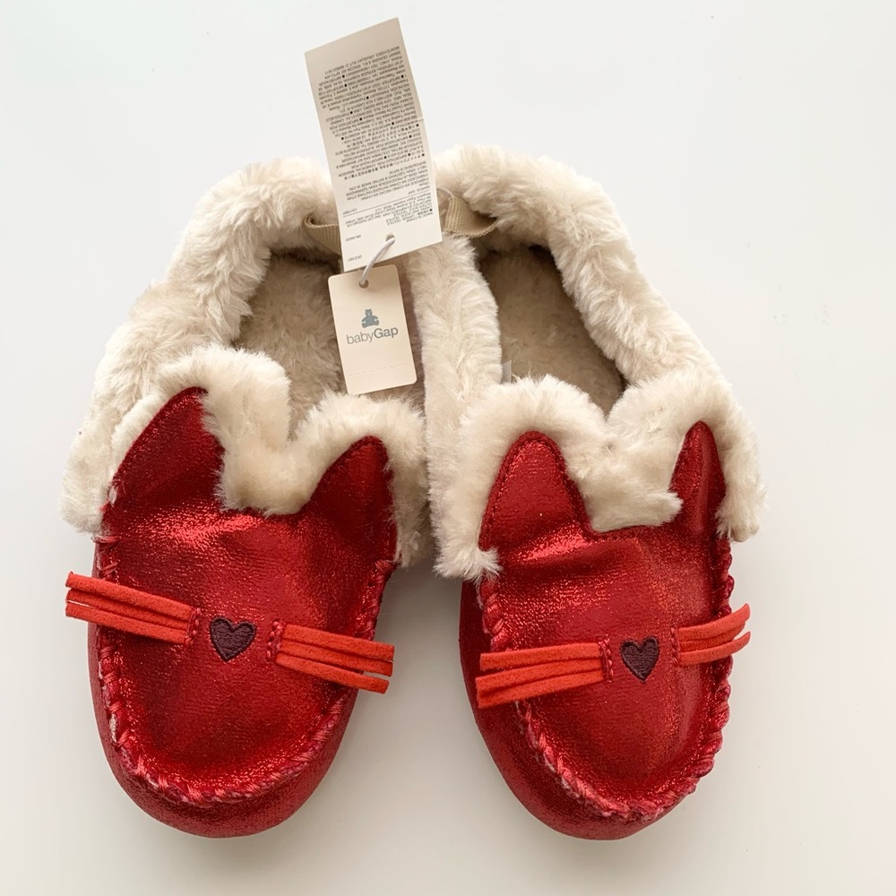 Furry Kitty Slippers